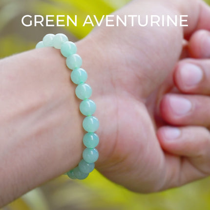 Green Aventurine Beads Bracelet