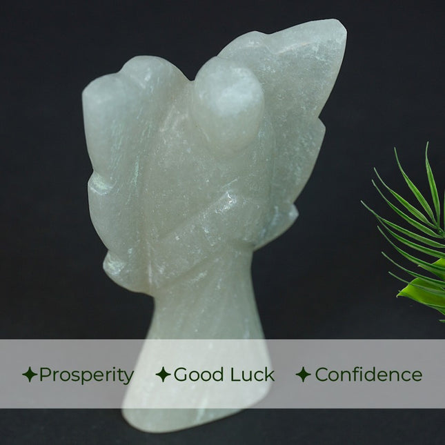 Green Aventurine Angel – Abundance, Heart Healing & Emotional Renewal