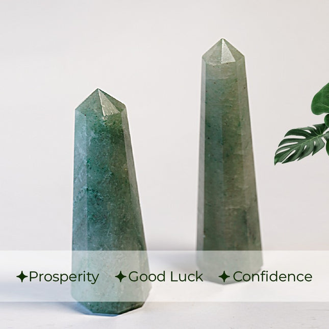 Green Aventurine Wand - Harness the Healing Energy of the Heart Chakra