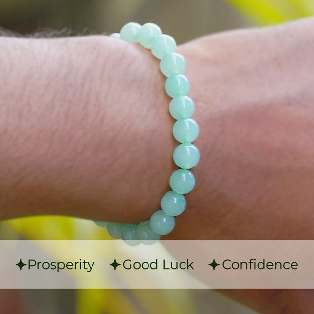 Green Aventurine Beads Bracelet