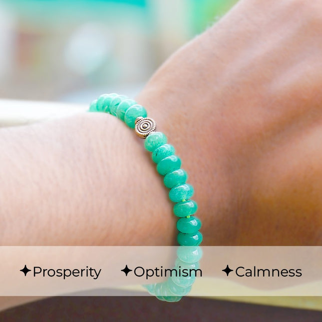 Green Aventurine Wati Bracelet – Manifest Luck, Growth & Abundance