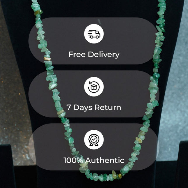 Green Aventurine Chips Mala