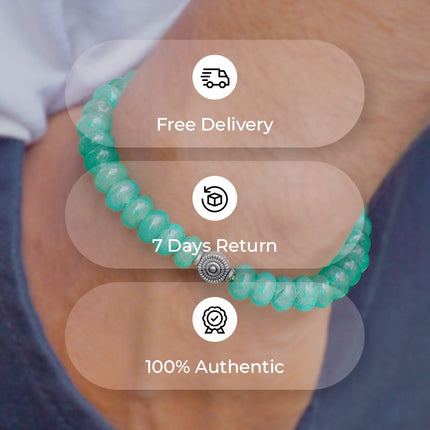 Green Aventurine Wati Bracelet – Manifest Luck, Growth & Abundance