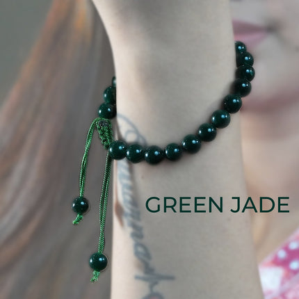 Green Jade Single Dori Bracelet