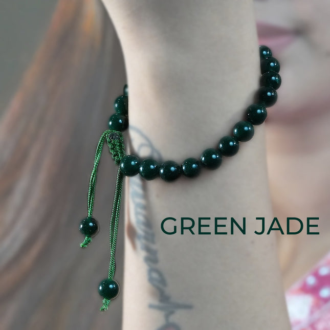 Green Jade Single Dori Bracelet