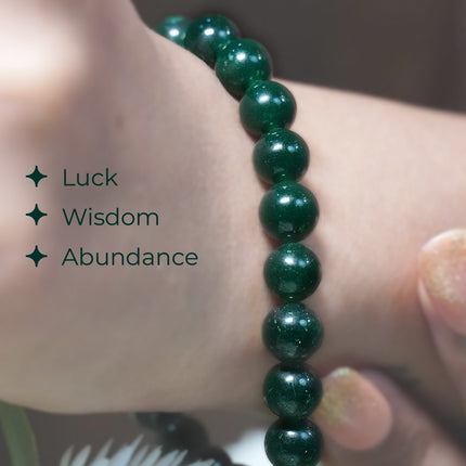 Green Jade Single Dori Bracelet