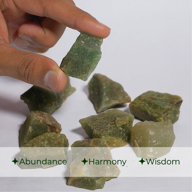 Green Jade Raw Stone (Natural, Untreated)