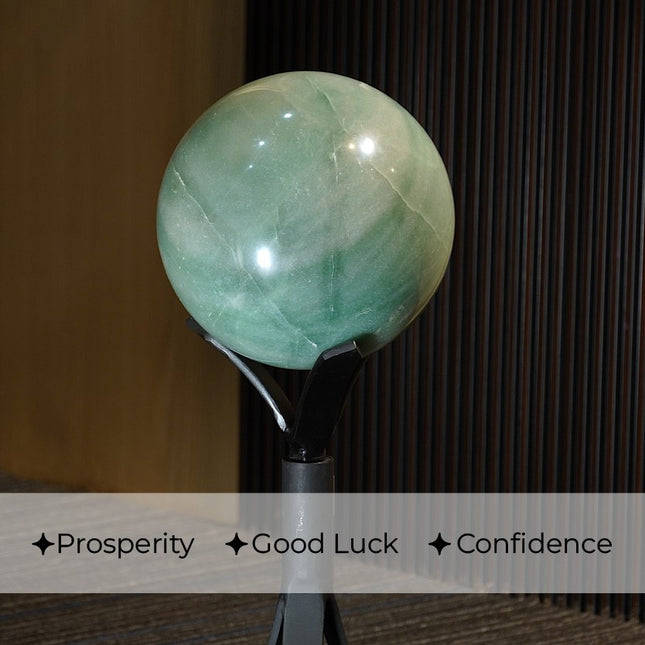 Green Aventurine 7.8 Kg Ball – Prosperity, Luck & Emotional Healing