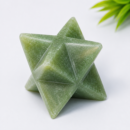 Green Aventurine Merkaba Big Star