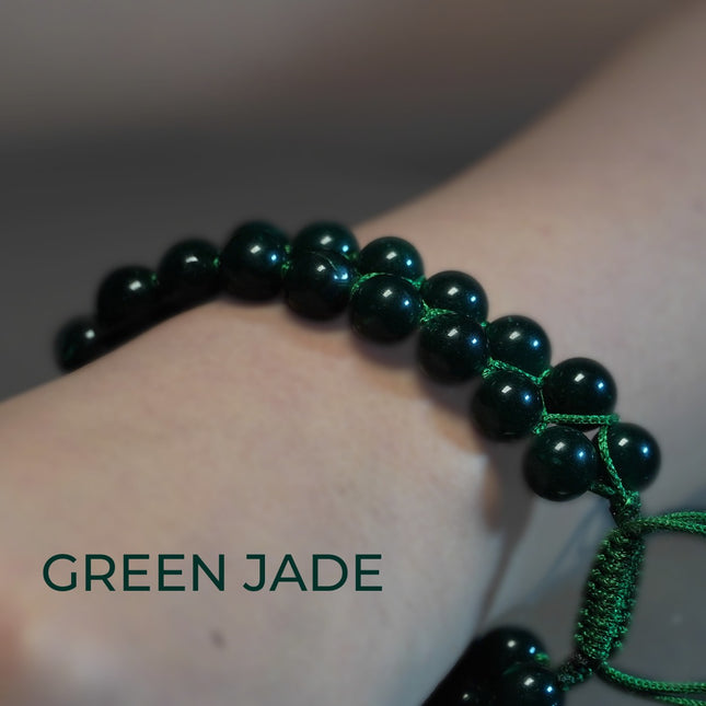 Green Jade Double Dori Bracelet