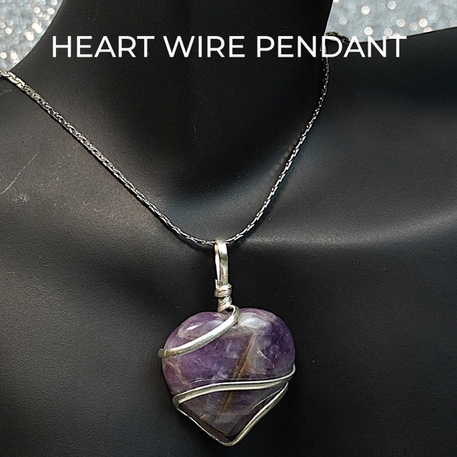 💖 Heart Wire Pendants