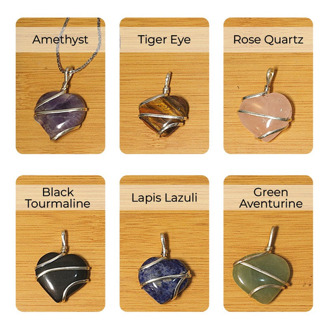 💖 Heart Wire Pendants