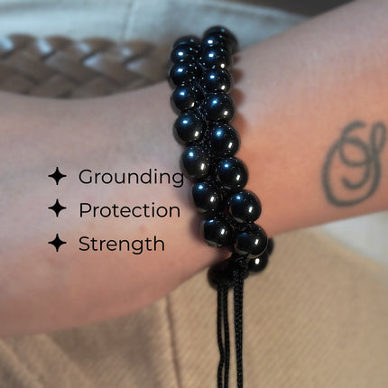 Hematite Double Dori Bracelet