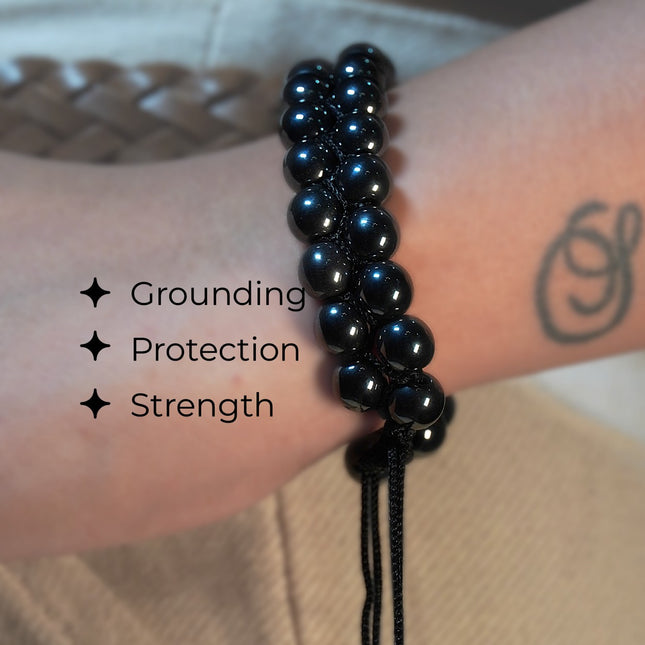 Hematite Double Dori Bracelet