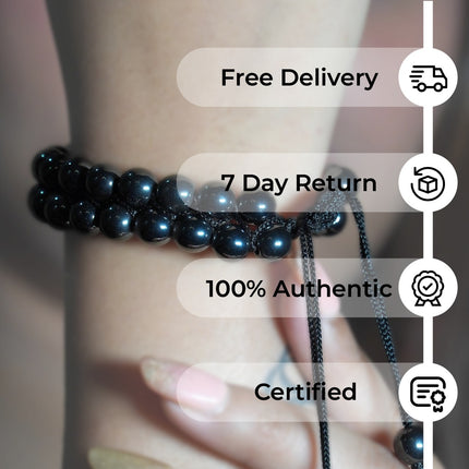 Hematite Double Dori Bracelet