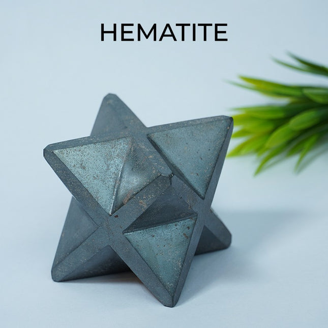 Hematite Merkaba Big Star