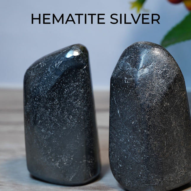 Silver Hematite Free Form