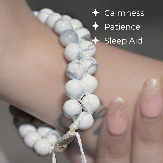 Howlite Double Dori Bracelet