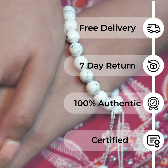 Howlite Single Dori Bracelet