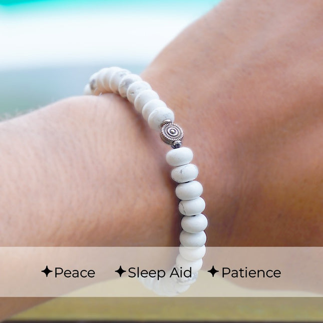 Howlite Wati Bracelet – Calm Your Mind, Connect to Inner Peace