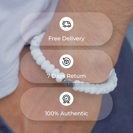 Howlite Wati Bracelet – Calm Your Mind, Connect to Inner Peace