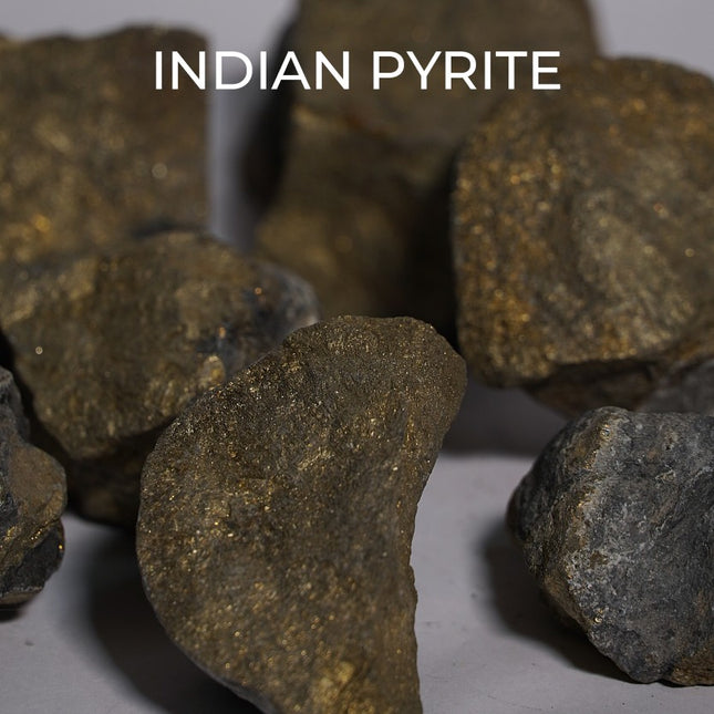 Indian Pyrite Raw Stone (Natural & Untreated)