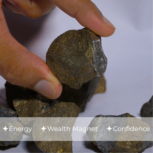 Indian Pyrite Raw Stone (Natural & Untreated)