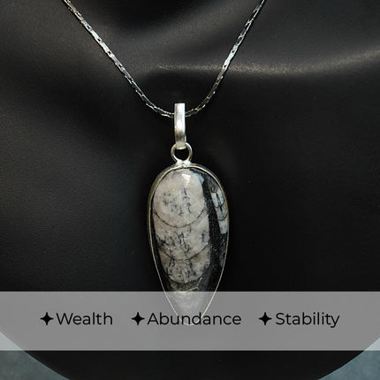 Kuber Stone Angel Pendulum Pendant