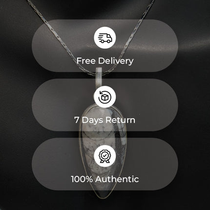 Kuber Stone Angel Pendulum Pendant