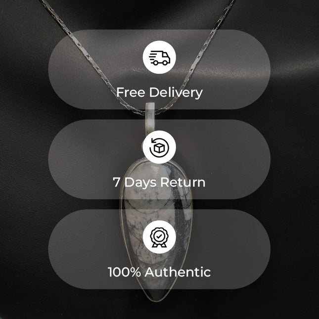 Kuber Stone Angel Pendulum Pendant