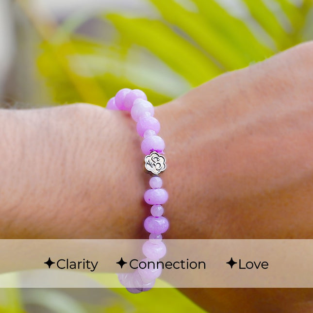 Kunzite Wati Bracelet – Awaken Love, Heal Emotion, Embrace Inner Peace