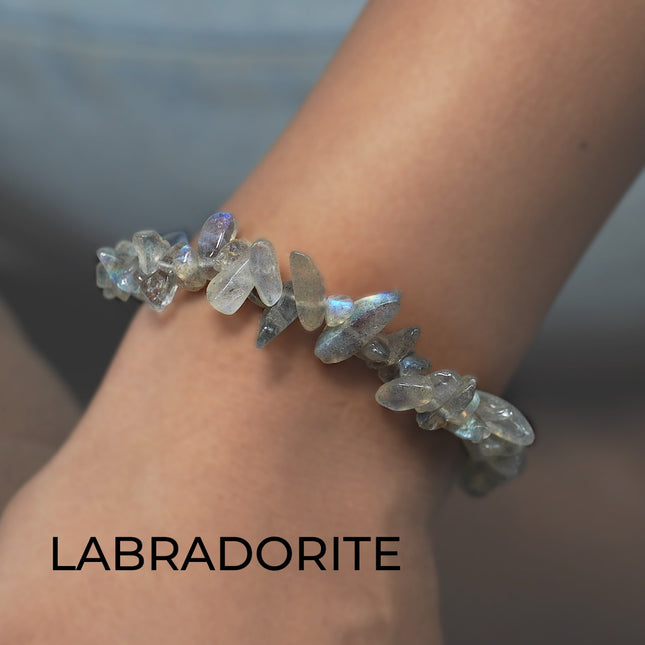 Labradorite Chips Bracelet – Awaken Magic, Mystery & Transformation