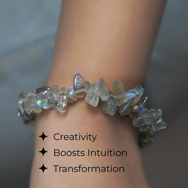 Labradorite Chips Bracelet – Awaken Magic, Mystery & Transformation