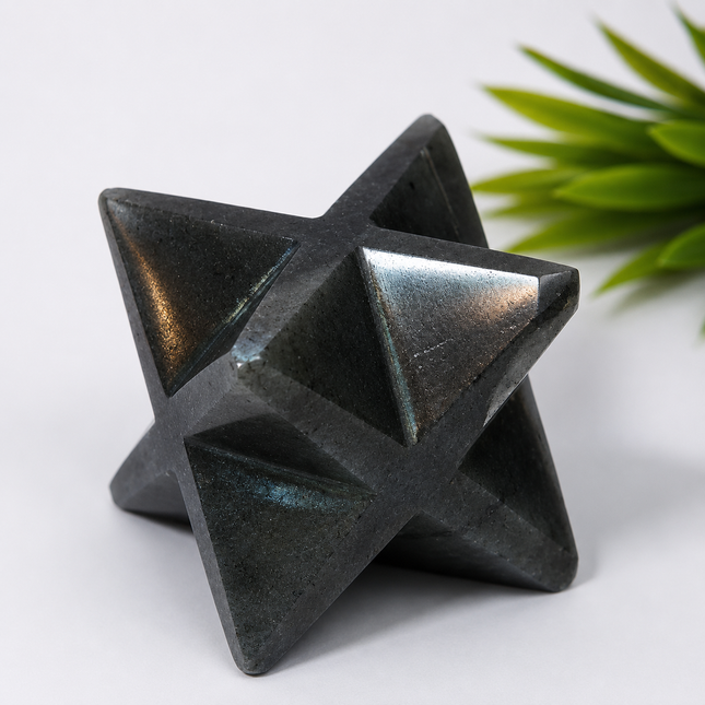 Labradorite Merkaba Big Star