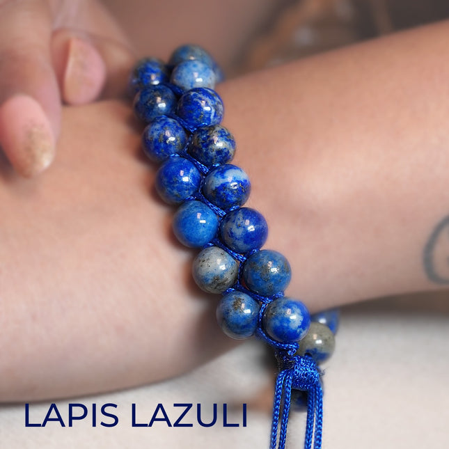 Lapis Lazuli Double Dori Bracelet