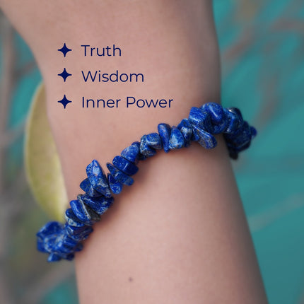 Lapis Lazuli Chips Bracelet