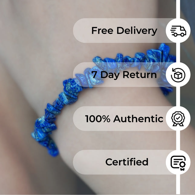 Lapis Lazuli Chips Bracelet