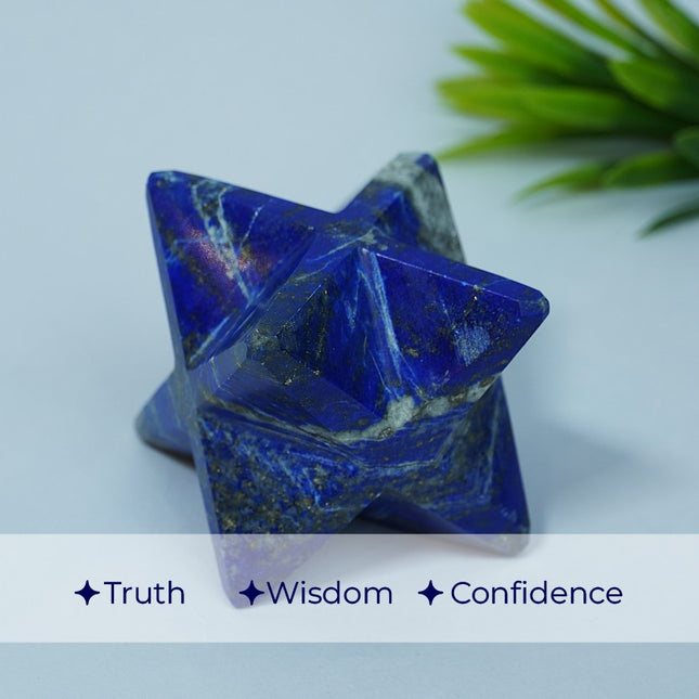 Lapis Lazuli Merkaba Big Star
