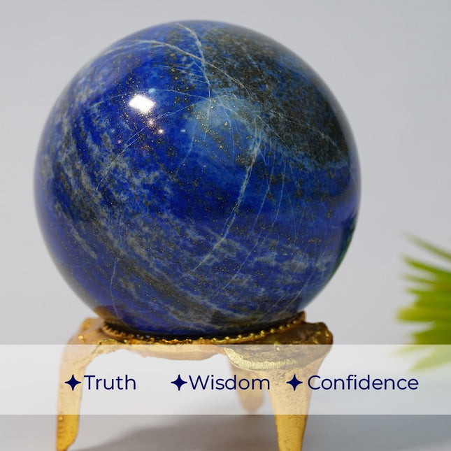 Lapis Lazuli Ball – Wisdom, Truth & Spiritual Empowerment