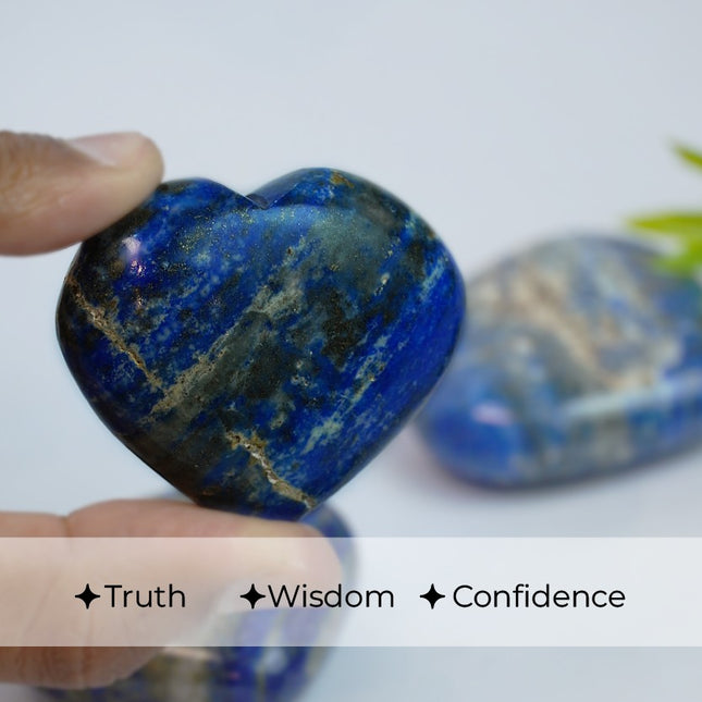 💙 Lapis Lazuli Big Heart Stone