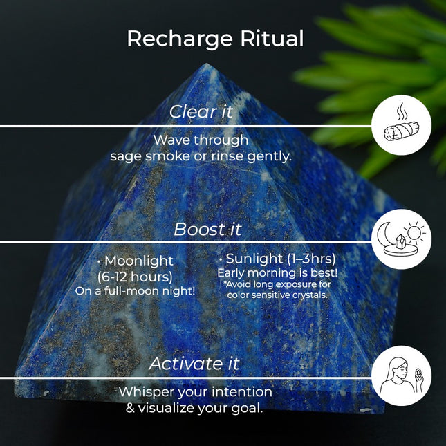 Lapis Lazuli Pyramid