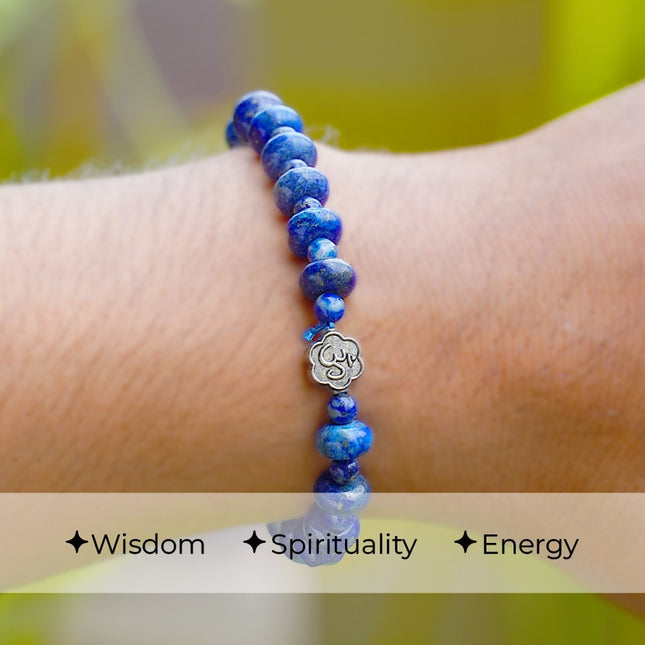 Lapis Star Wati Bracelet – Awaken Wisdom, Enhance Intuition & Speak Your Truth