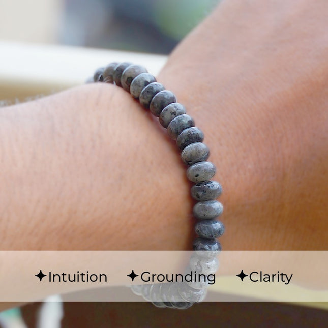 Larvikite Wati Bracelet – Ground Your Energy & Strengthen Your Spirit