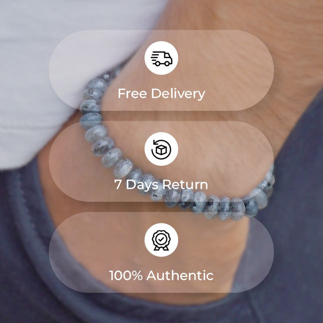 Larvikite Wati Bracelet – Ground Your Energy & Strengthen Your Spirit