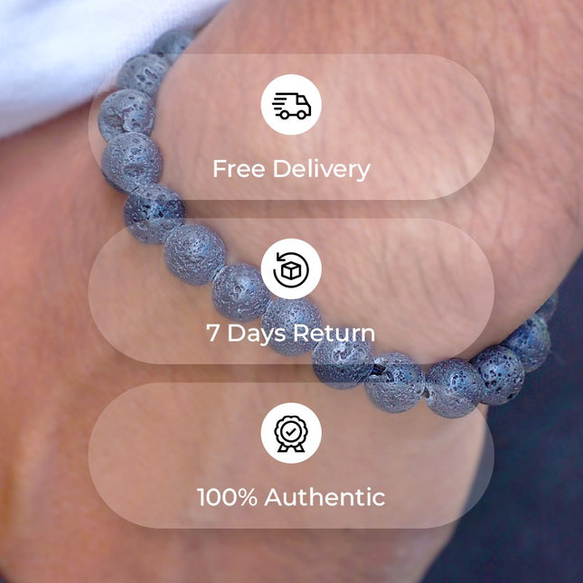Lava Beads Bracelet