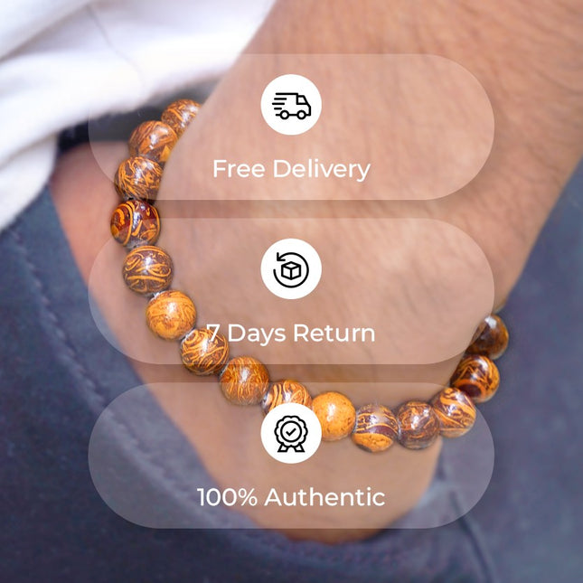 Mariam Jasper Round Beads Bracelet