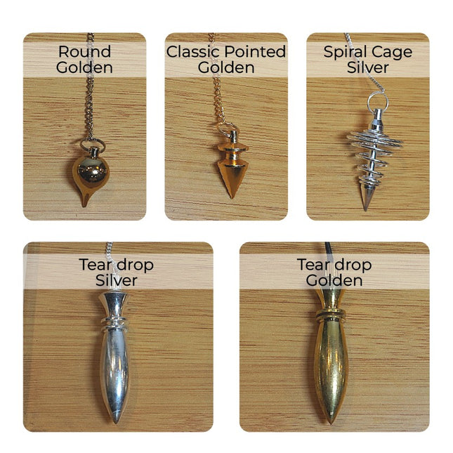 Metal Pendulums – Precision Tools for Divination, Energy Work & Spiritual Clarity