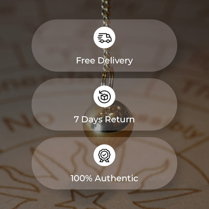 Metal Pendulums – Precision Tools for Divination, Energy Work & Spiritual Clarity