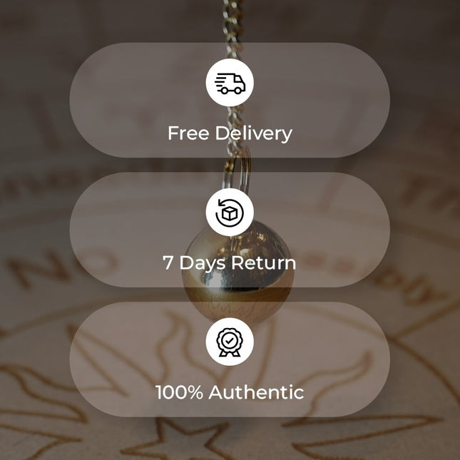 Metal Pendulums – Precision Tools for Divination, Energy Work & Spiritual Clarity
