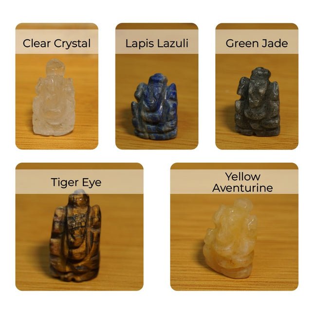 🙏Mini Crystal Ganesh Ji Idols